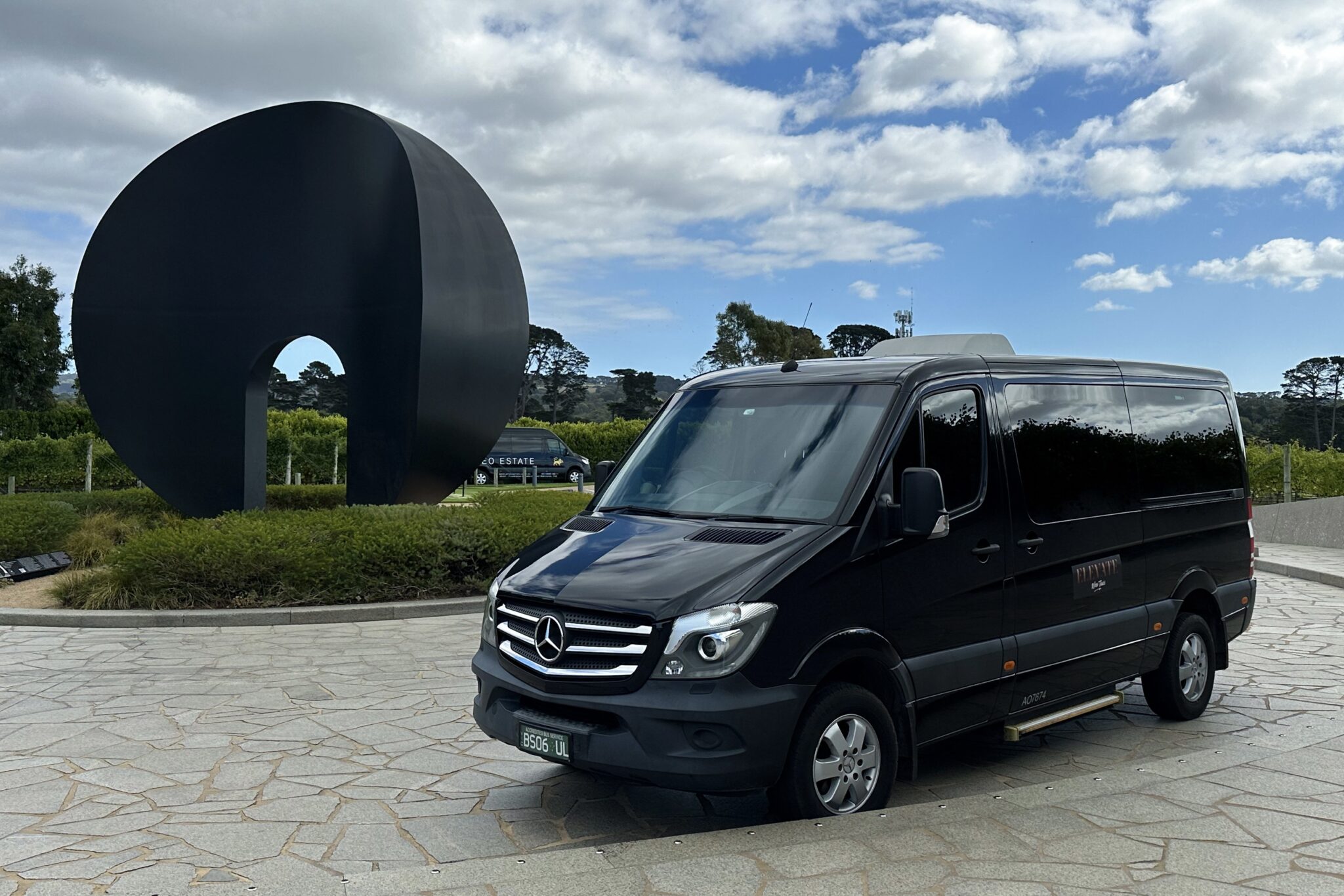 Mercedes-Benz Black Van